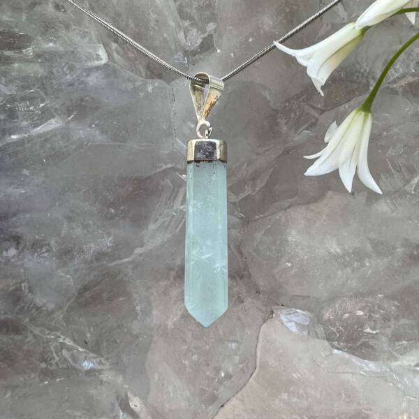 aquamarine pendant