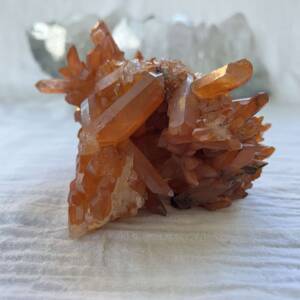 mandarin quartz cluster
