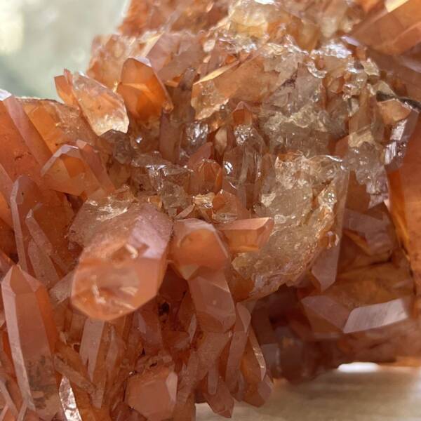 mandarin quartz cluster