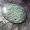 ruby fuchsite soapstone natural rubies within a green crystal matrix