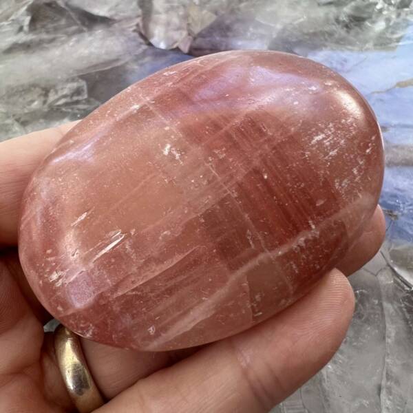 rose calcite soapstone