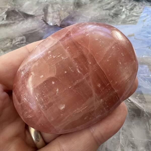 rose calcite soapstone