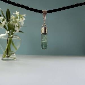 green tourmaline pendant