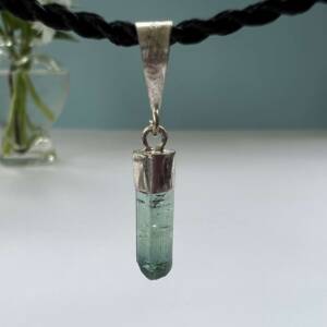 green tourmaline pendant