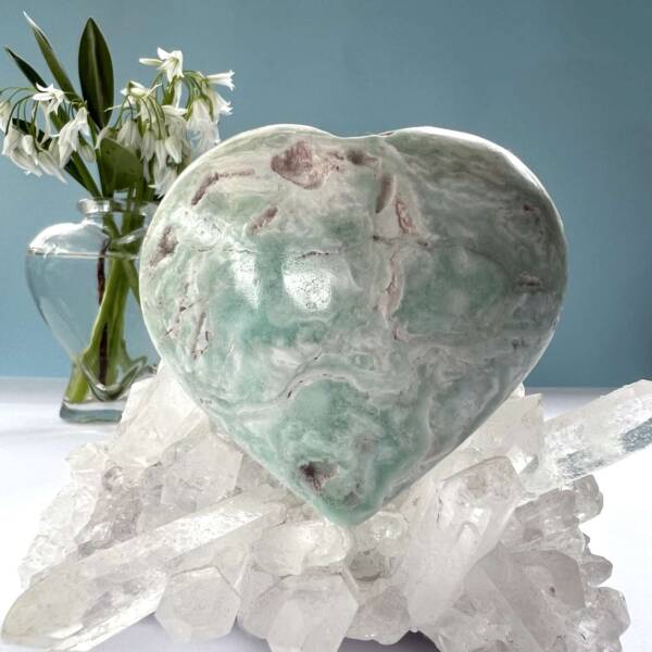 Caribbean calcite heart