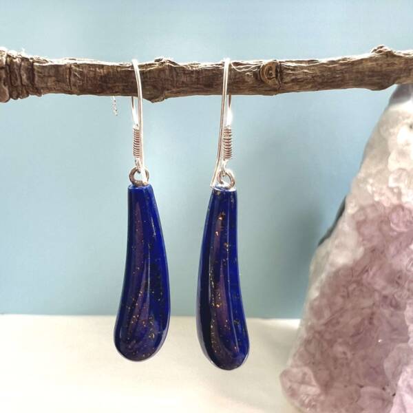 lapis lazuli earrings