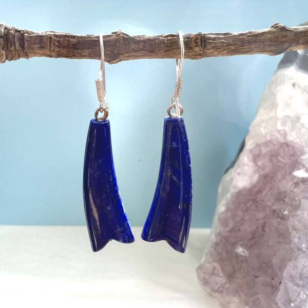 lapis lazuli earrings