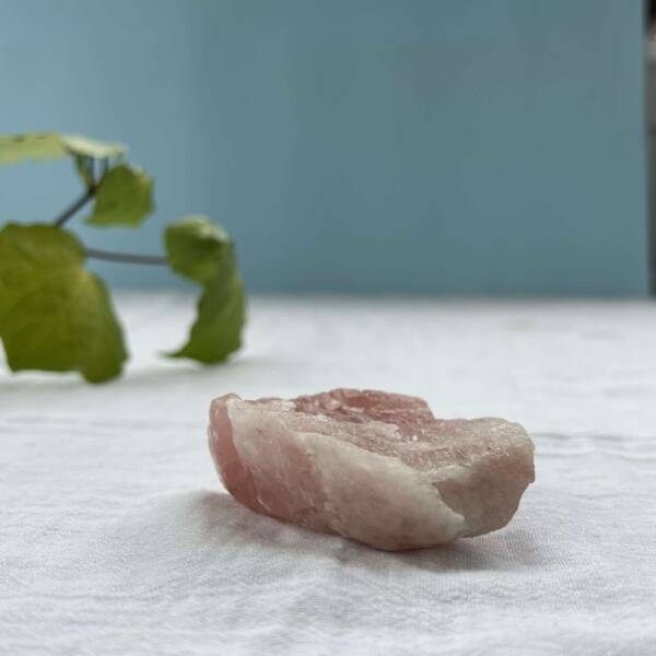 natural rose calcite