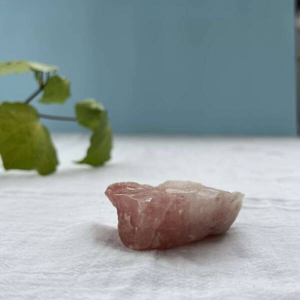 natural rose calcite