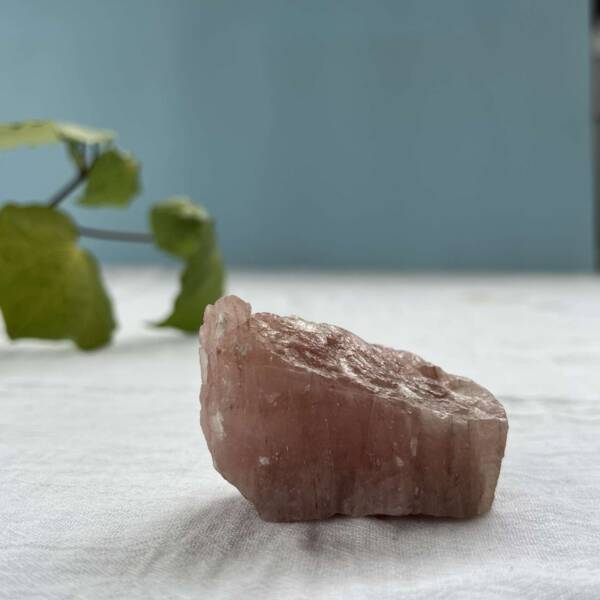 natural rose calcite