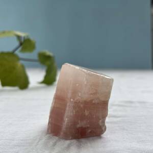 natural rose calcite