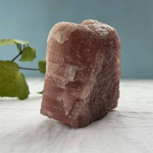 natural rose calcite
