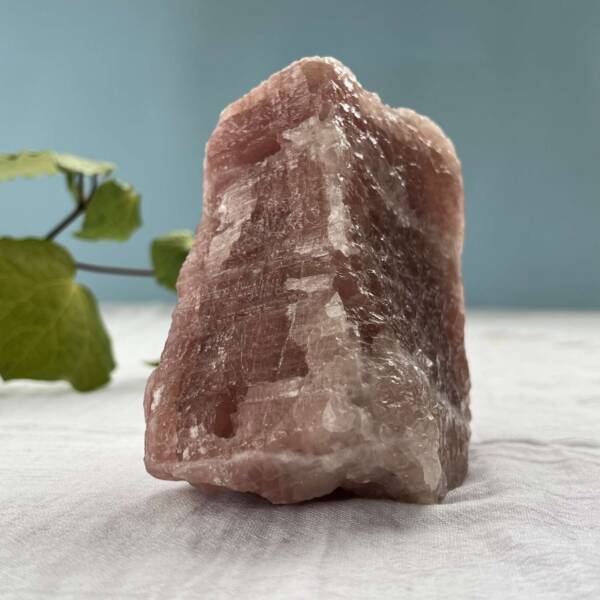 natural rose calcite