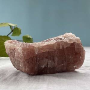 natural rose calcite