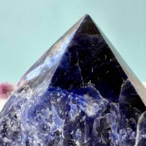 part polished part natural sodalite