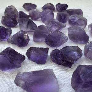 natural amethyst gemstones manganese rich crystal quartz