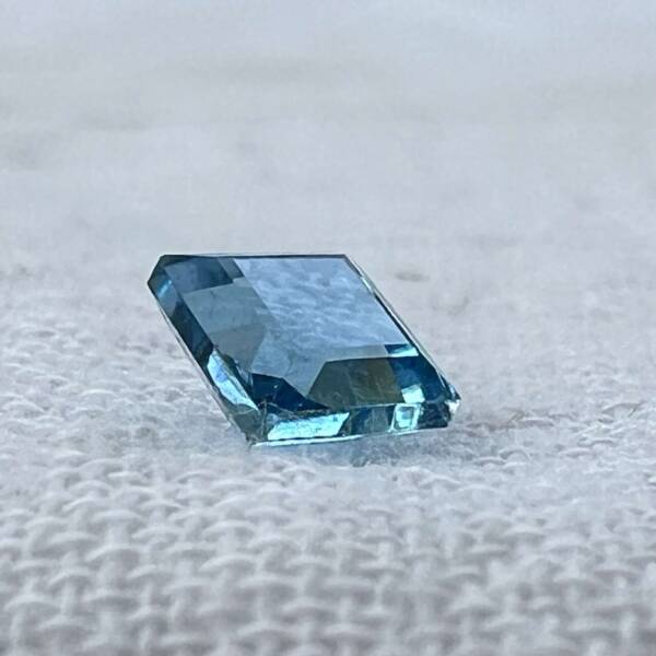 swiss blue topaz square cut gemstones