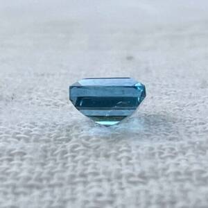 swiss blue topaz square cut gemstones