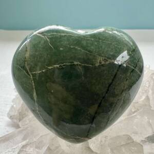 green serpentine heart himalayan mineral crystal shop NZ