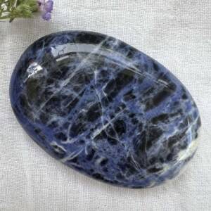 sodalite soapstone dark blue mineral crystal shop NZ