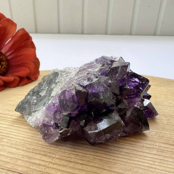 natural amethyst cluster