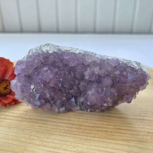 natural amethyst cluster NZ crystal shop on line manganese in quartz
