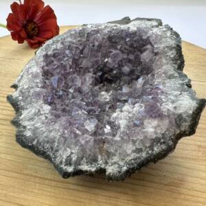 natural amethyst cluster half geode agate quartz NZ online crystal shop