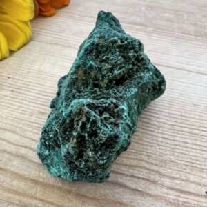 natural malachite cluster