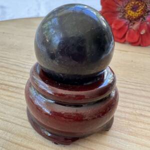 shungite sphere crystal ball ancient carbon NZ online crystal shop