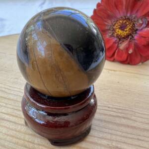 golden tiger eye sphere