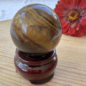 golden tiger eye sphere