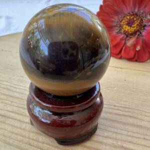 golden tiger eye sphere