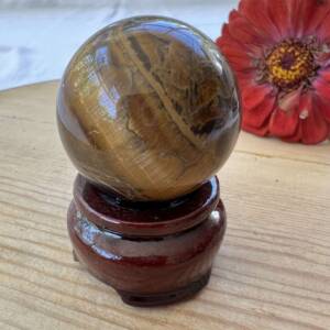 golden tiger eye sphere