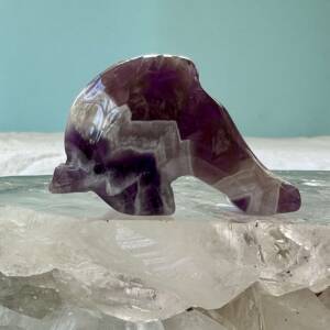 chevron amethyst dolphin