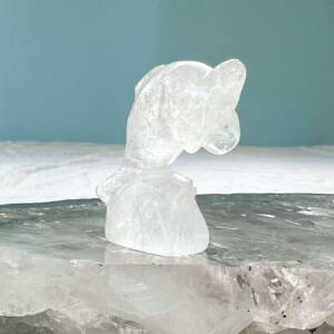 clear quartz dolphin NZ crystal shop online natural amplifier animal art piece statue
