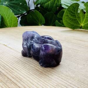 chevron amethyst frog