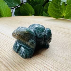 moss agate frog