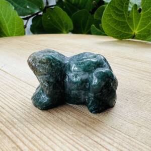 moss agate frog