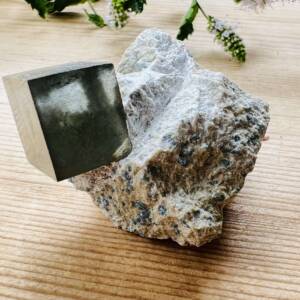 natural cube of iron pyrite fools gold crystal and mineral shop online
