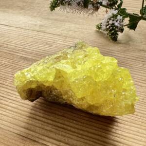 sulphur cluster S8 solar plexus chakra manipura crystal formation specimen online shop NZ