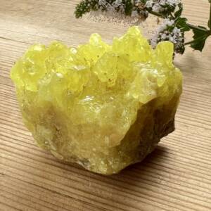 sulphur crystal cluster solar plexus chakra manipura online crystal shop