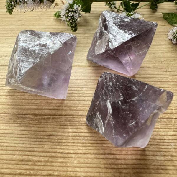 purple fluorite octahedrons CaF2 crystal shop online
