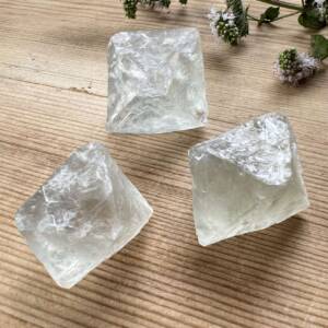 natural green fluorite octahedrons heart chakra anahata online crystal shop
