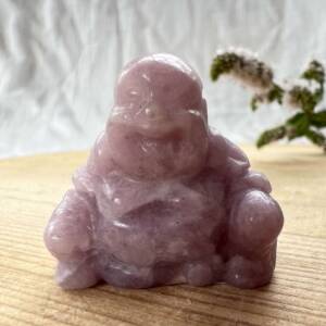 lepidolite buddha hand carved home decor religious icon online crystal shop