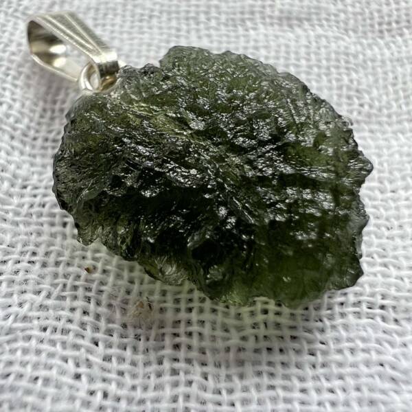 moldavite pendant