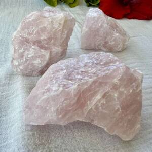 natural rose quartz pink crystal from Brazil