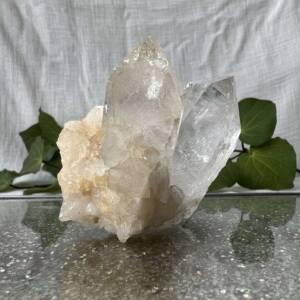 clear quartz cluster