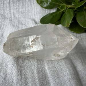 clear quartz point