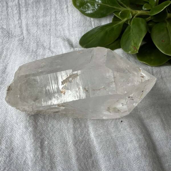 clear quartz point