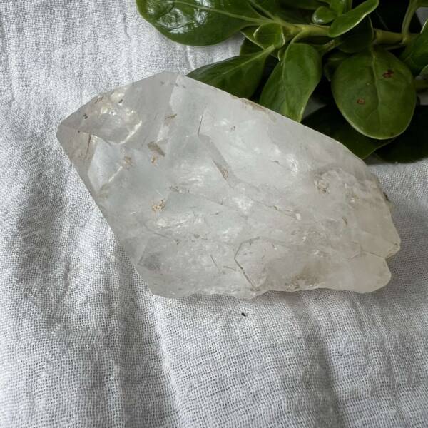 clear quartz point